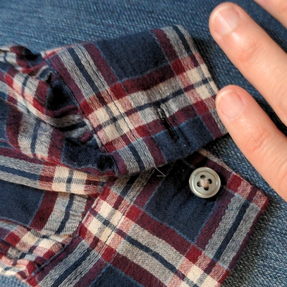 Plaid Tunic Shirt - Picture 4 of 6